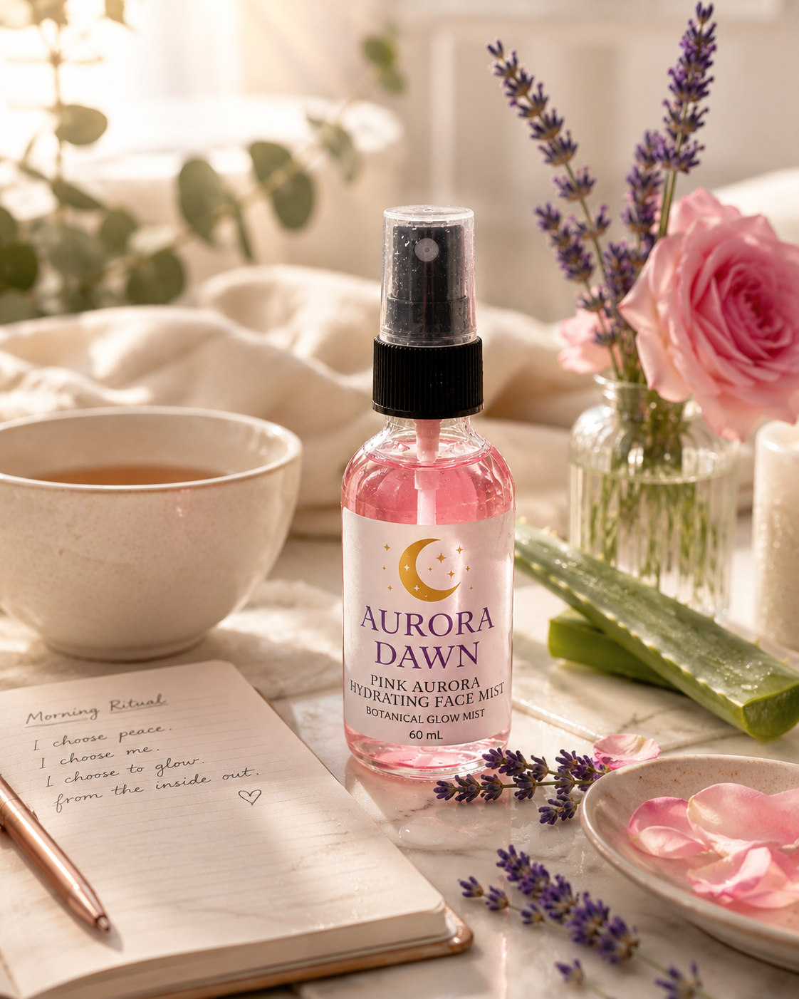 Pink Aurora Mist